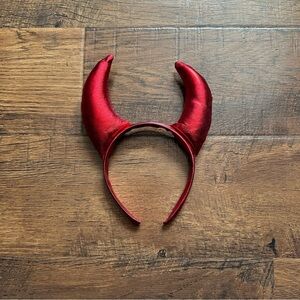 Red Devil Horns Headband